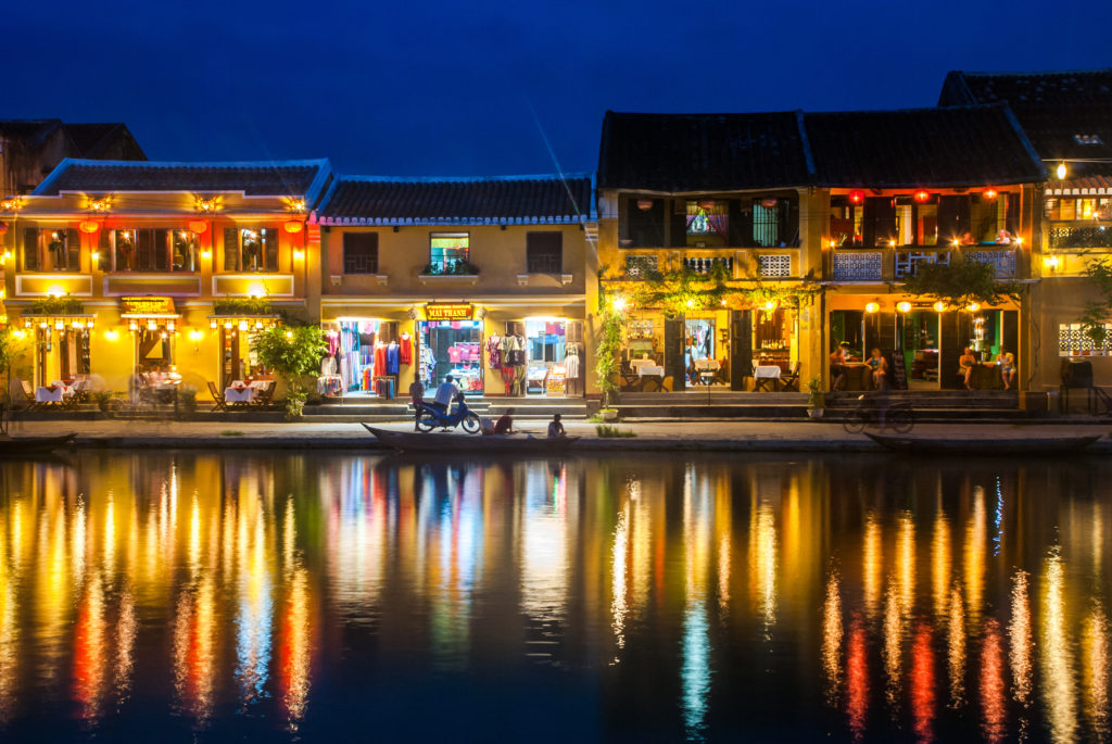 Hoi An Ancient Town Of Veitnam At Night